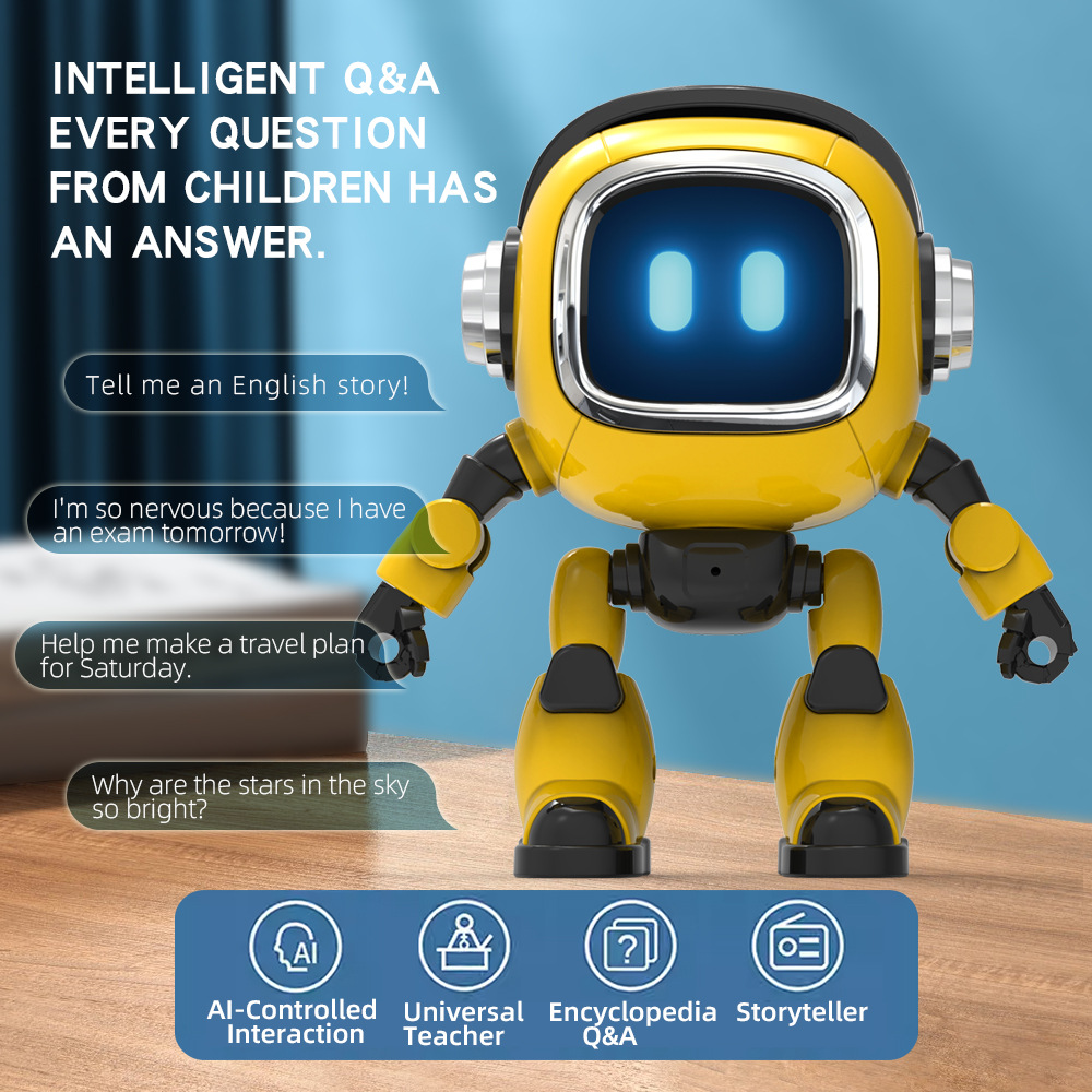Remote Control Toys - روبوت DeepSeek AI للتحكم الصوتي الذكي،