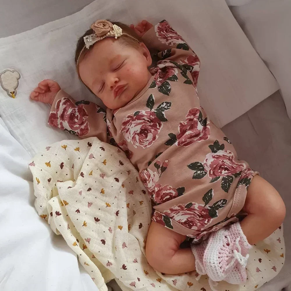 Reborn Baby Doll Silicone Realistic - دمى سيليكون كاملة الجسم من الفينيل