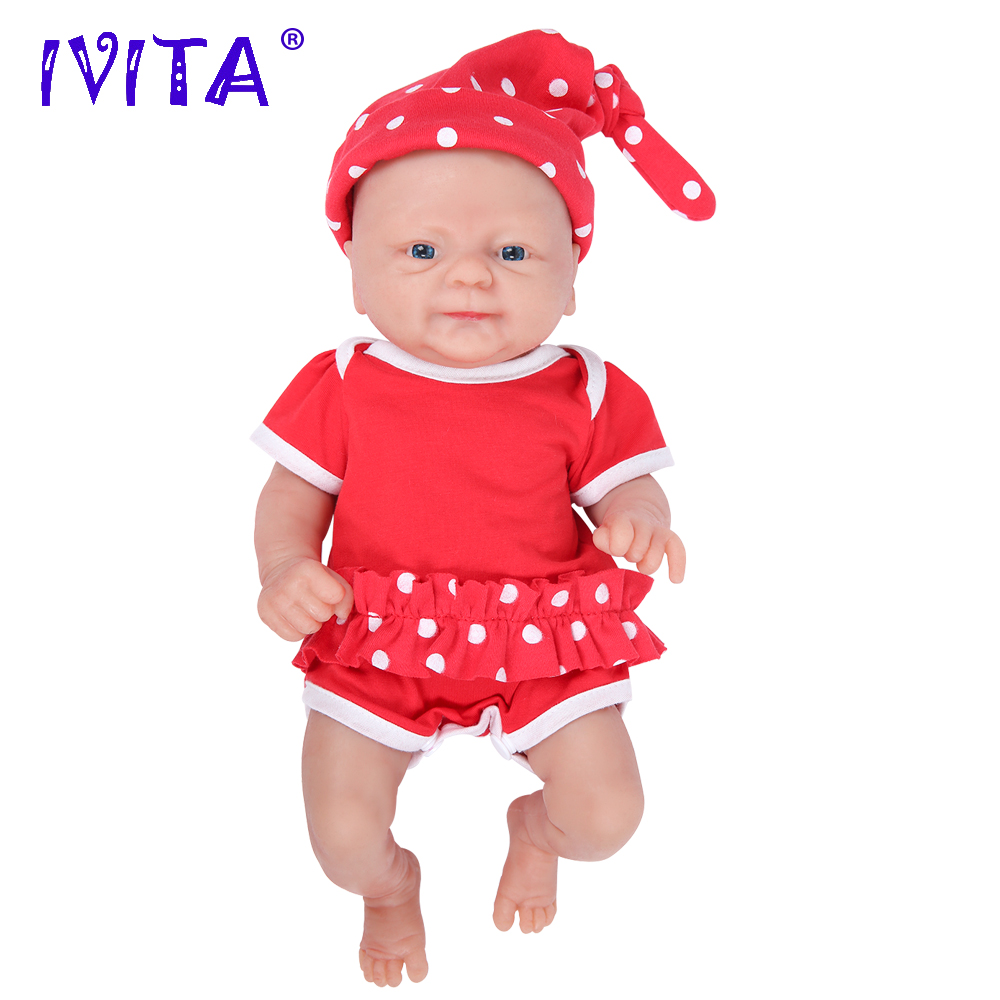 IVITA 100% سيليكون تولد من جدي - مراجعة Reborn Baby Doll Silicone Realistic وسعره
