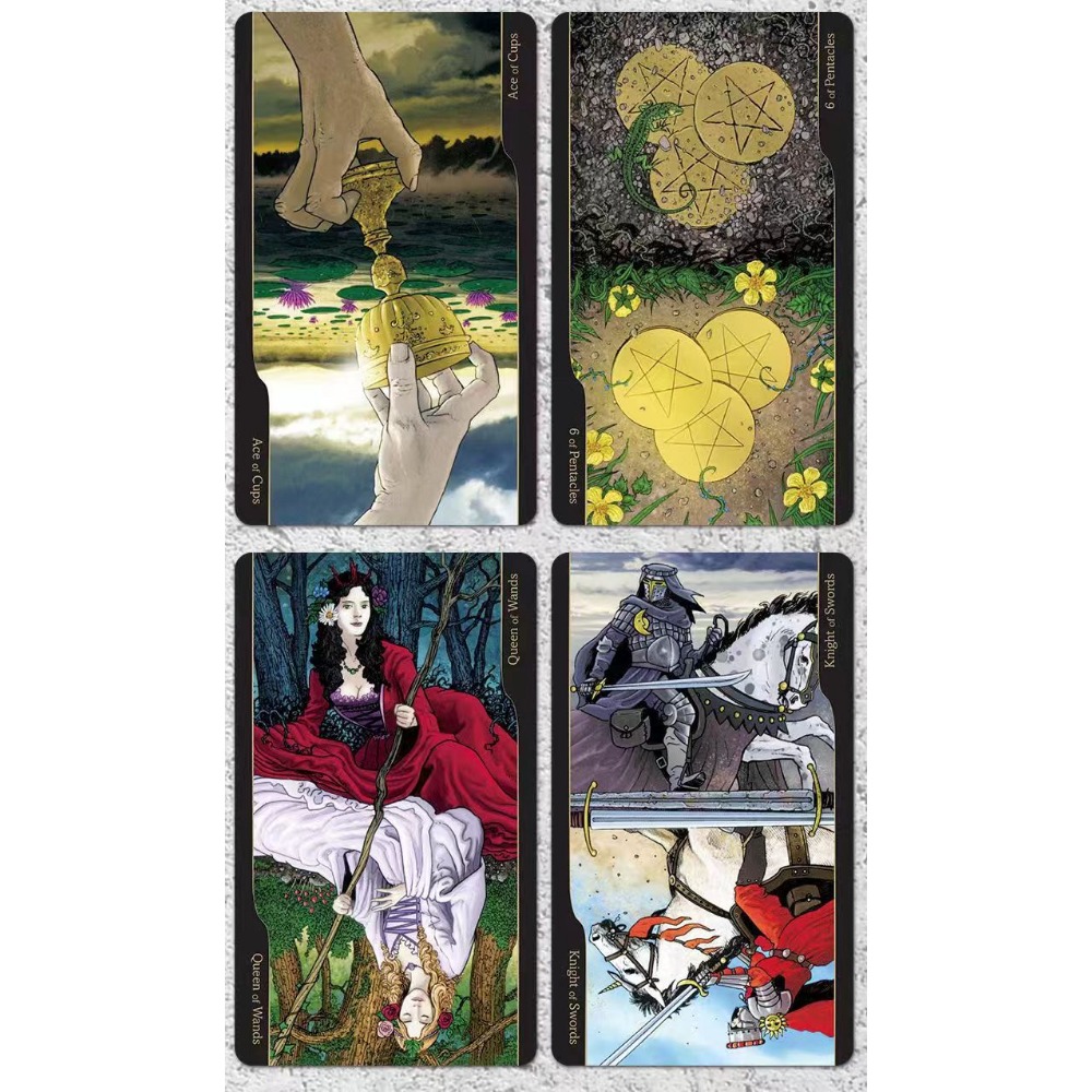مخالفات سطح التارو 12*7 سنتيمت - مراجعة Tarot Cards Deck With Guidebook وسعره