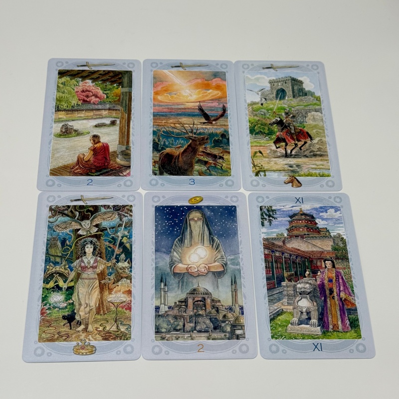 مجموعة بطاقات التارو الروسية ا - مراجعة Tarot Cards Deck With Guidebook وسعره