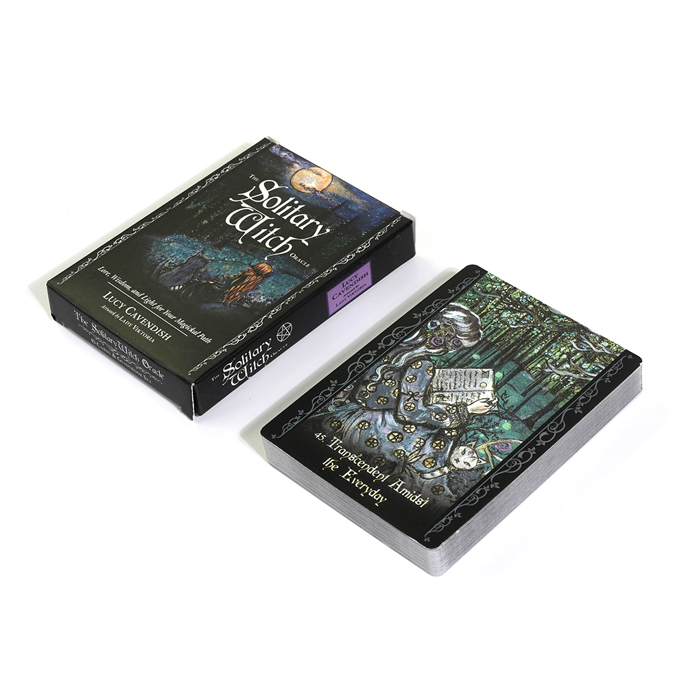 جديد 45 قطعة بطاقات الانفرادي  - مراجعة Tarot Cards Deck With Guidebook وسعره